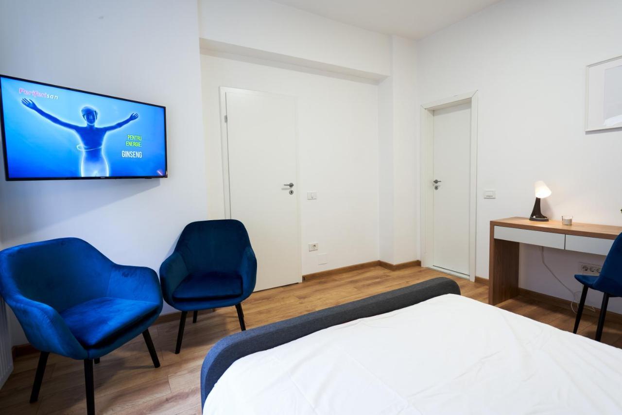 Minimalist Design Apartament In Magheru Bukareszt Zewnętrze zdjęcie